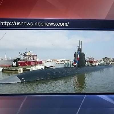ВМС США: АПЛ "Коннектикут" столкнулась с подводной горой