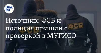 Источник: ФСБ и полиция пришли с проверкой в МУГИСО - ura.news - Россия - Свердловская обл.