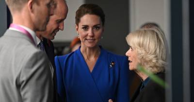 Королевский синий. Кейт Миддлтон очаровала мировых лидеров в Глазго ярким платьем-пальто