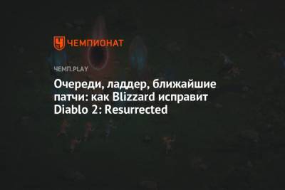 Очереди, ладдер, ближайшие патчи: как Blizzard исправит Diablo 2: Resurrected