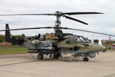 Российский вертолет Ка-52К попал на обложку китайского журнала