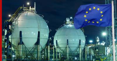 Цена на газ в Европе выросла до $830 за тысячу кубометров