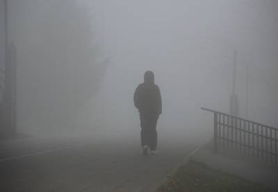 Москву накрыл плотный «радиационный» туман