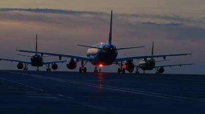 В Москве около 70 самолетов ушло на запасные аэродромы из-за тумана