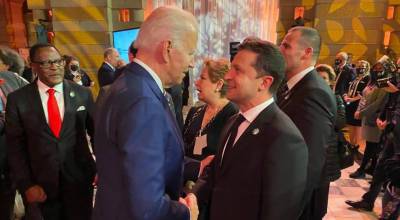 Говорили о Донбассе. Зеленский встретился с Байденом на климатическом саммите в Глазго