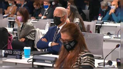 "Сонный Джо" на саммите COP26