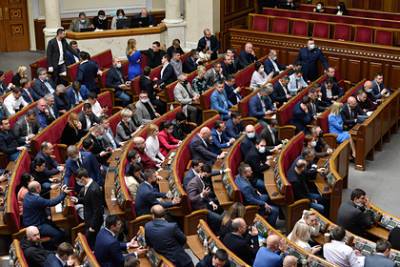 На Украине в первом чтении приняли бюджет на 2022 год