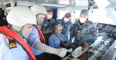 Подготовка к украинским Ada. Моряки ВМСУ стажируются на турецком корвете (фото)