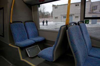 В Петербург привезли новые автобусы на газе
