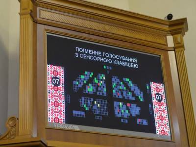 Проект госбюджета Украины на 2022 год поддержали одна фракция Рады и две депутатские группы