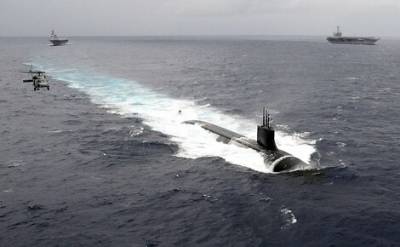 Атомная подлодка США столкнулась с подводной горой в Южно-Китайском море