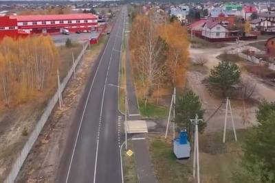 Как выглядит с высоты птичьего полета новая воронежская дорога от проспекта Патриотов: видео
