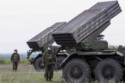 Украина заявила о стягивании артиллерии противника в Донбассе