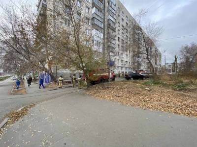 Ульяновские спасатели предотвратили пожар в квартире пожилой женщины