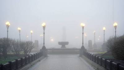 Туманная погода в столице сохранится до конца 2 ноября