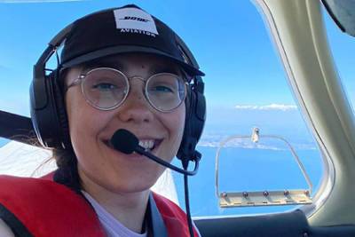 Самая молодая летчица мира посетила Чукотку во время кругосветного путешествия