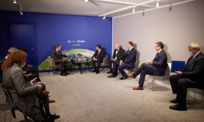 Зеленский встретился в Глазго с госсекретарем США Блинкеном