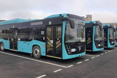 В Петербург прибыли первые автобусы на газомоторном топливе