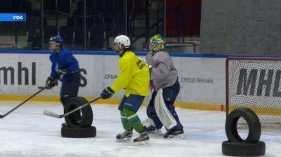 Хоккейная «Агидель» продолжает тренировки в усеченном составе