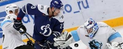 Московское «Динамо» разгромило минское в матче КХЛ