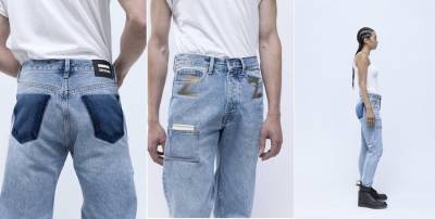 Компания Samsung выпустила джинсы с карманами для Galaxy Z Flip3