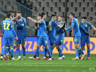 Футбольная сборная Украины улучшила позиции в рейтинге ФИФА