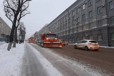 В Курске на уборку снега предстоящей зимой выйдут 115 единиц специальной техники