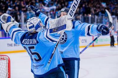 Хоккейная «Сибирь» выиграла матч на выезде с петербургским СКА