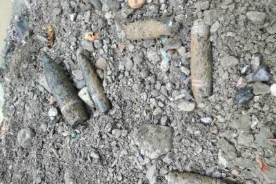 Шесть снарядов времен нашли в Ялте при расчистке русла реки