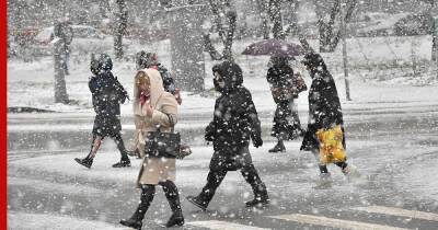 В Москве начался обещанный синоптиками снегопад