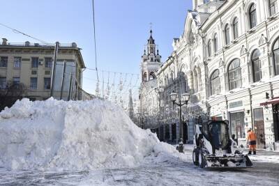 Москвичей призвали пользоваться общественным транспортом из-за мокрого снегопада