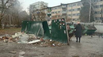 На улице Островского заметили улучшения на мусорной площадке - penzainform.ru