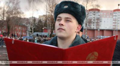 Более 6,8 тыс. новобранцев ВС Беларуси присягнули на верность Родине