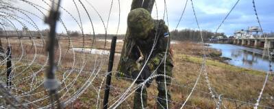 Эстония на своей границе с Россией устанавливает временные заграждения