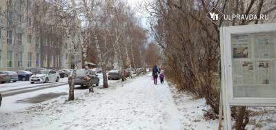 Снежно, скользко, но не морозно. Погода в Ульяновской области 21 ноября