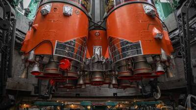 Ракету с новым российским модулем для МКС установили на старт на Байконуре