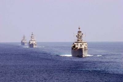 Tencent: США разгневаны появлением трех боевых кораблей России в Средиземное море