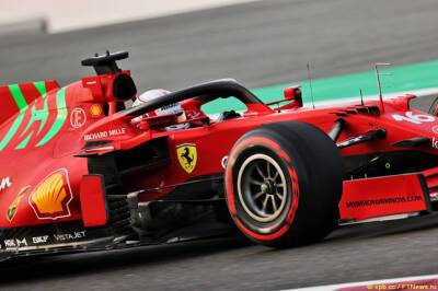 В Ferrari заменили шасси Шарлю Леклеру