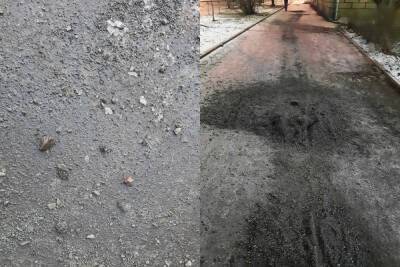 Камни с песком против наледи: ноу-хау коммунальщиков Петрозаводска