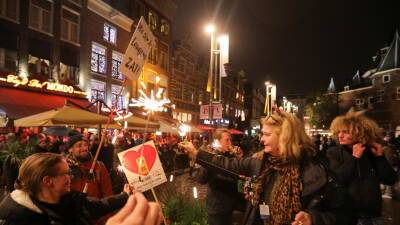 В ходе протестов в Нидерландах арестовали более 30 человек