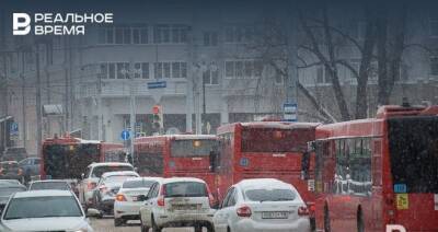 В Казани утром наблюдаются 8-балльные пробки