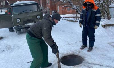 В Петрозаводске в домах замерз водопровод