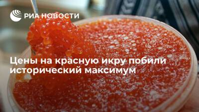 РБК: цены на красную икру побили максимум, превысив пять тысяч рублей за килограмм