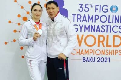 Комсомольчанка завоевала серебро на чемпионате мира по прыжкам на батуте