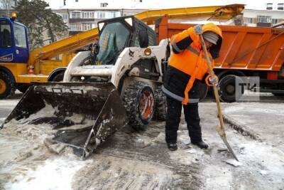 В уборке улиц Казани от сега задействовали более 250 единиц спецтехники