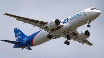 Завершается первая программа сертификации российского пассажирского самолета МС-21