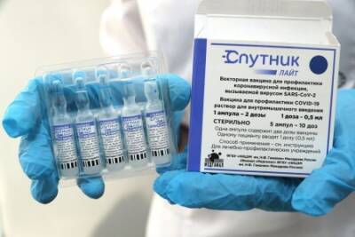 800 доз вакцины «Спутник Лайт» поступили в Кунгурскую больницу