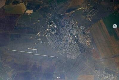 Качинец показал из космоса самый южный город Волгоградской области