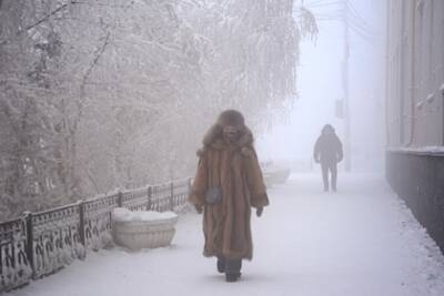 Российский регион накрыли сорокоградусные морозы