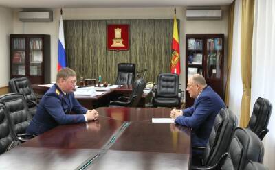 Руководитель Следственного управления встретился с председателем Законодательного Собрания Тверской области